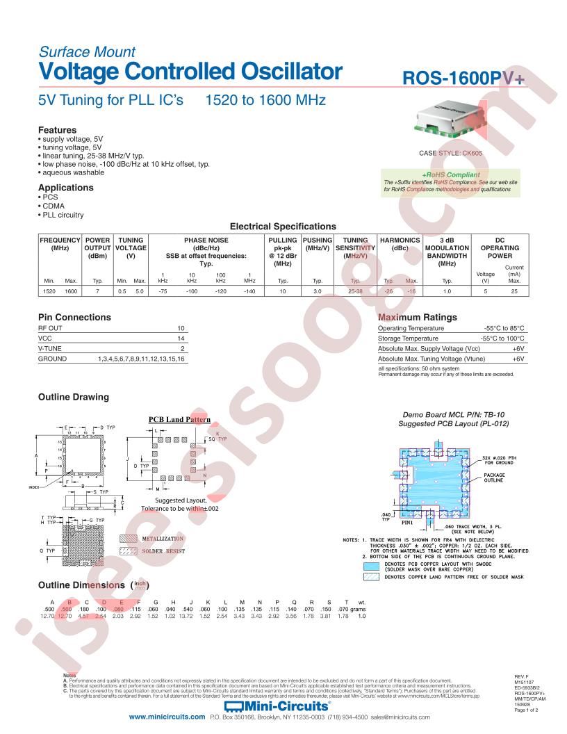 ROS-1600PV