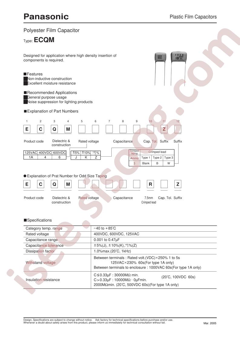 ECQ-M2222KZ