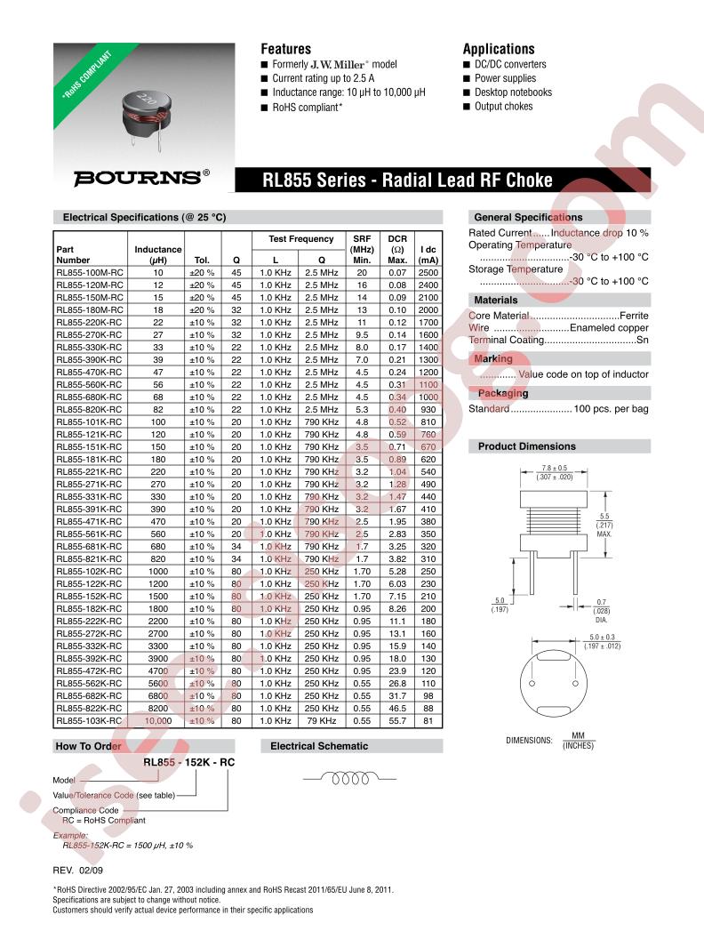 RL855-101K-RC