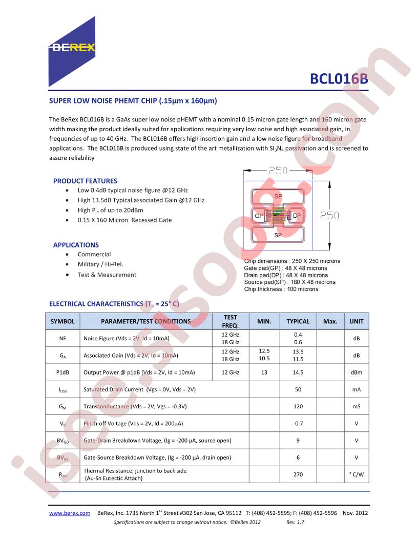 BCL016B