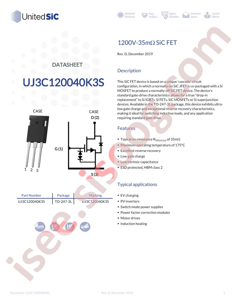UJ3C120040K3S