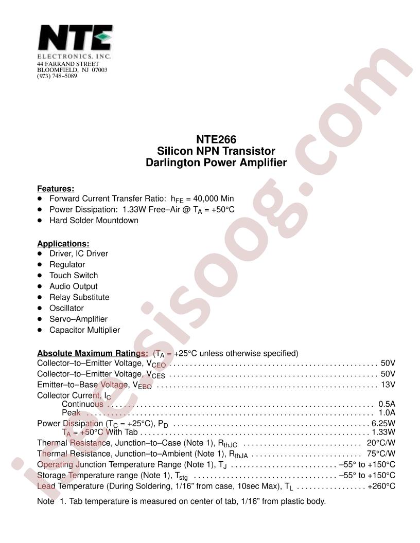 NTE266