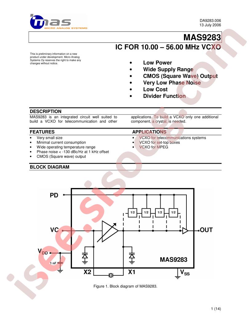 MAS9283ANSN06