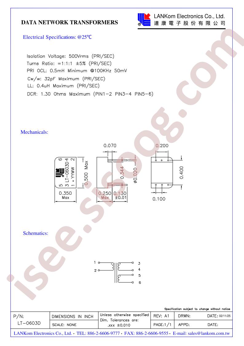 LT-0603D