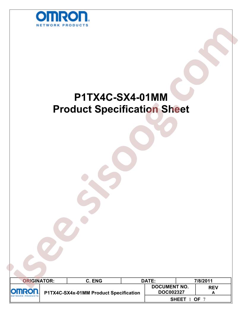 P1TX4C-SX4-01MM