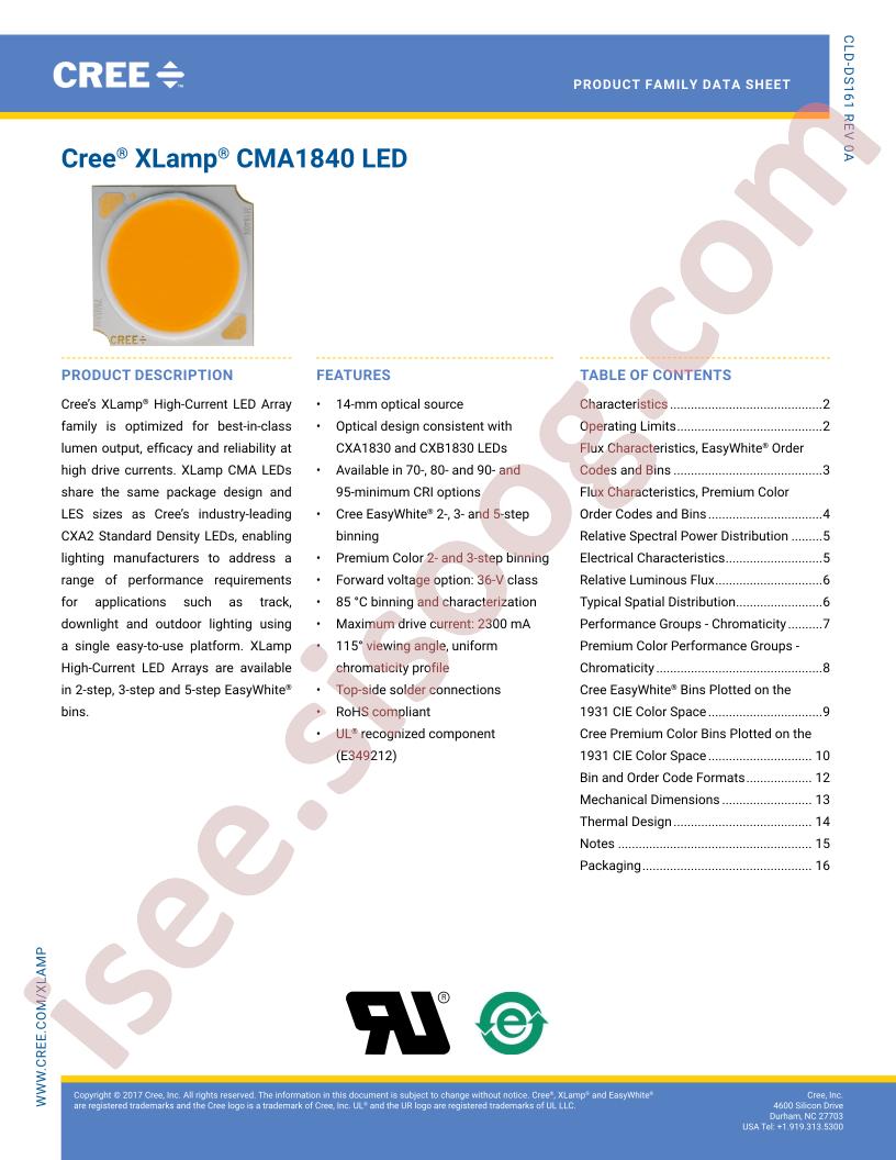 CMA1840-0000-000N0B0A50E