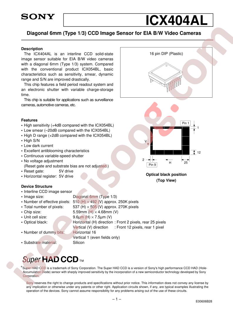 ICX404AL