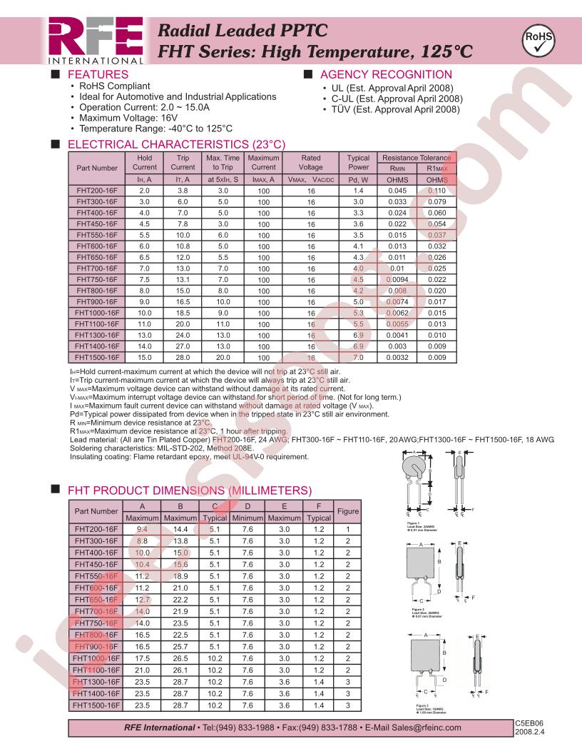 FHT1300-16F