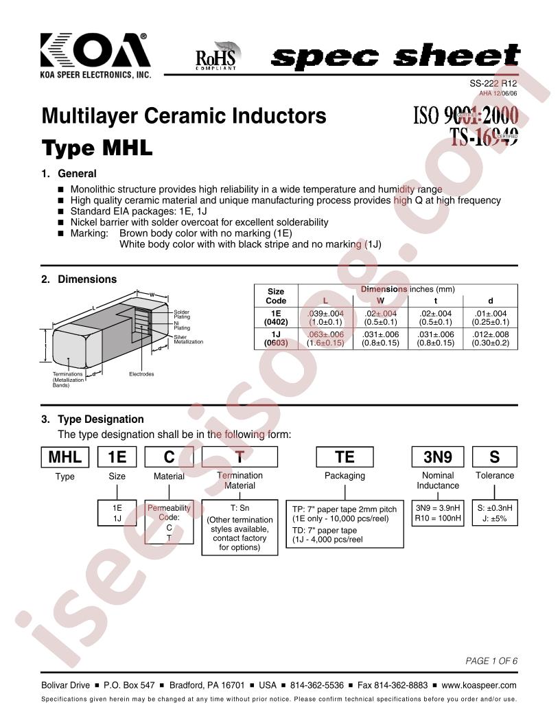 MHL1ECTTP10N