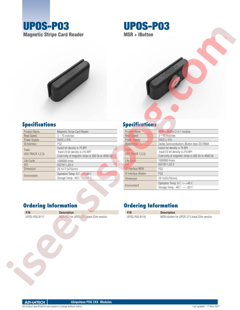 UPOS-P03-B118
