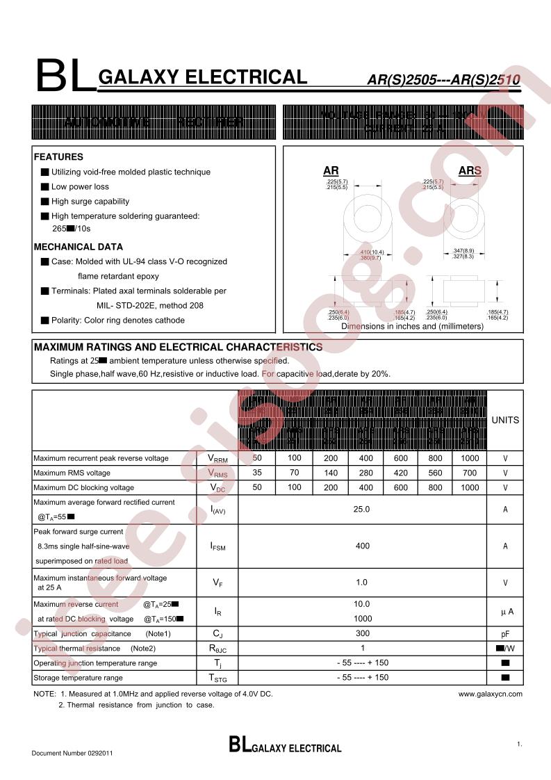 ARS2505