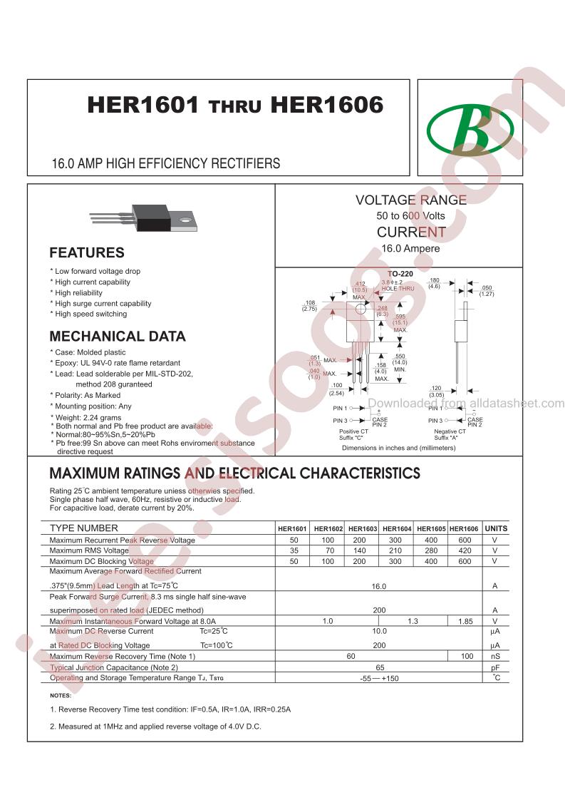 HER1605-2C16A-2CTO-220AB