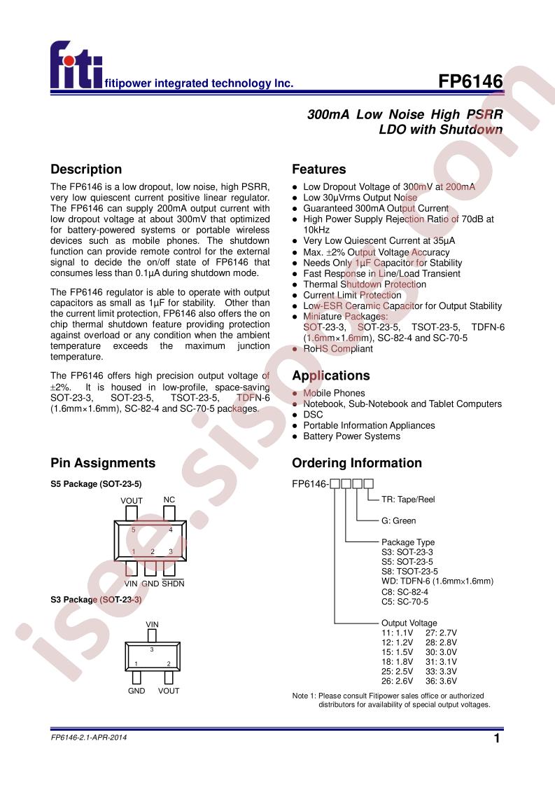 FP6146-25S8G