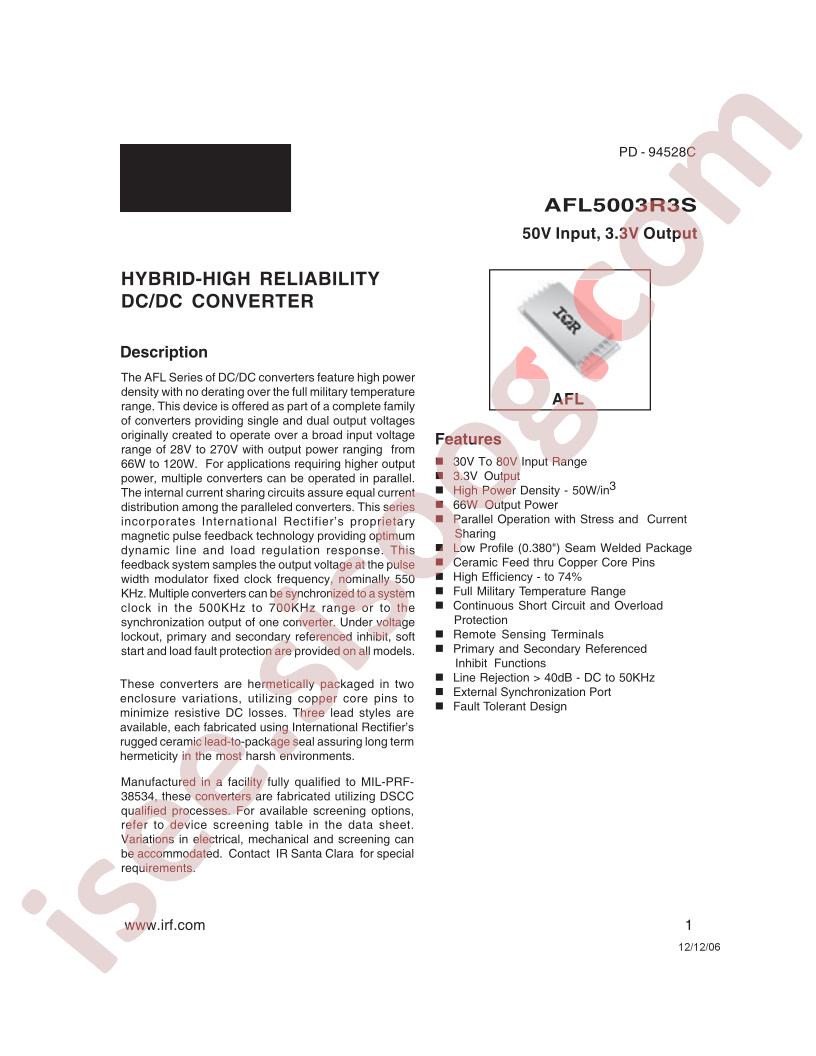 AFL12003R3SWHB