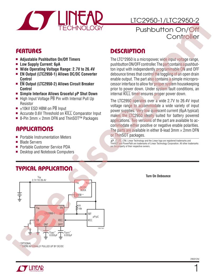 LTC2950-1
