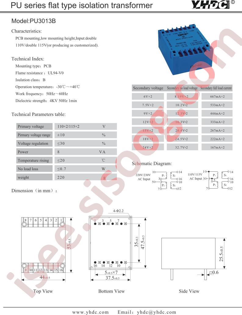 PU3013B