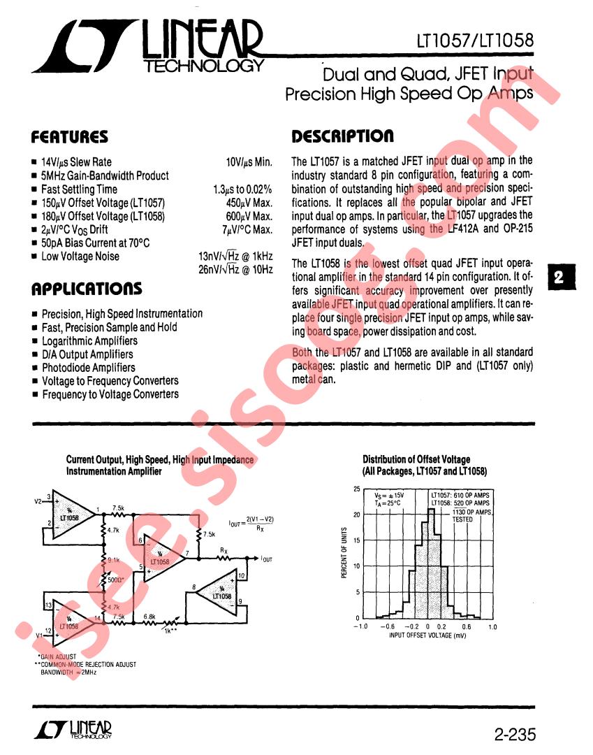 LT1057AMJ8