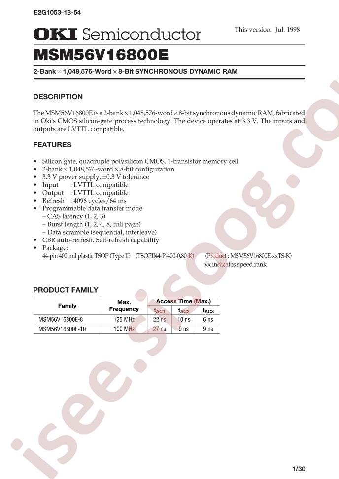 MSM56V16800E