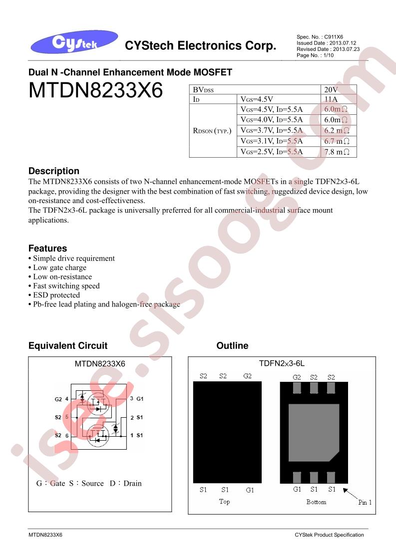 MTDN8233X6
