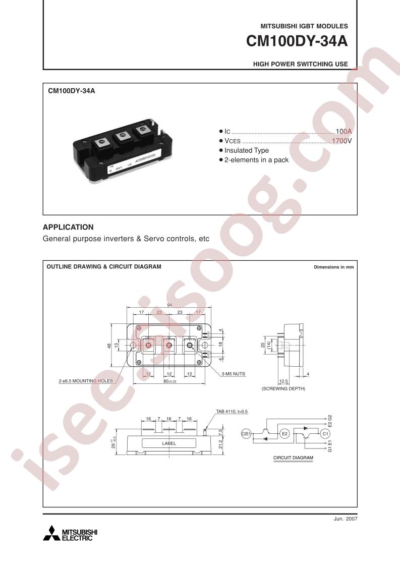 CM100DY-34A