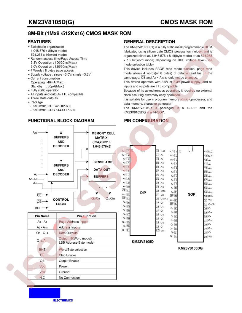 KM23V8105D