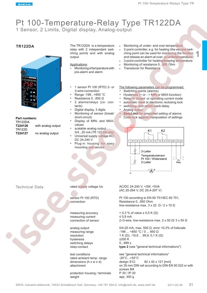 TR122DA