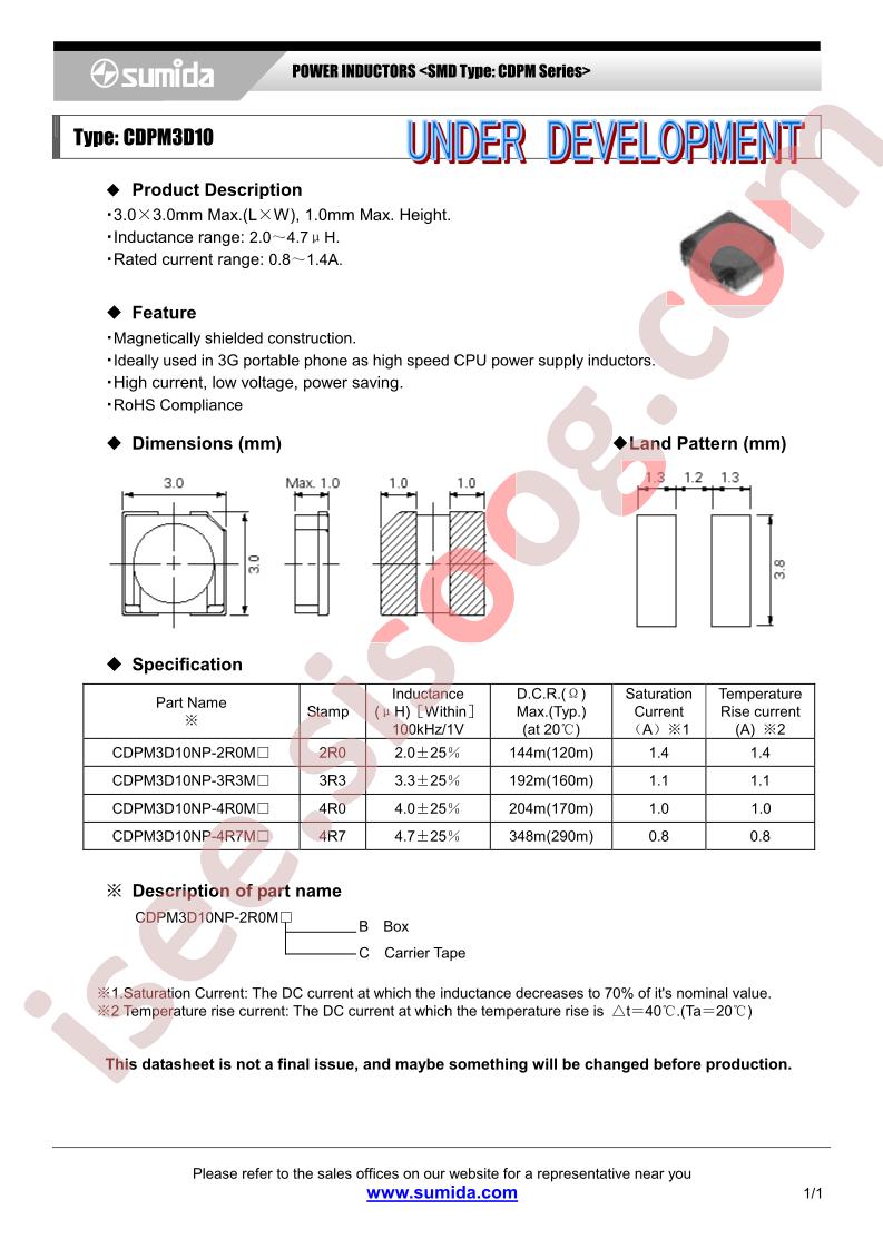 CDPM3D10