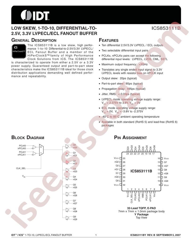 ICS853111BYLFT