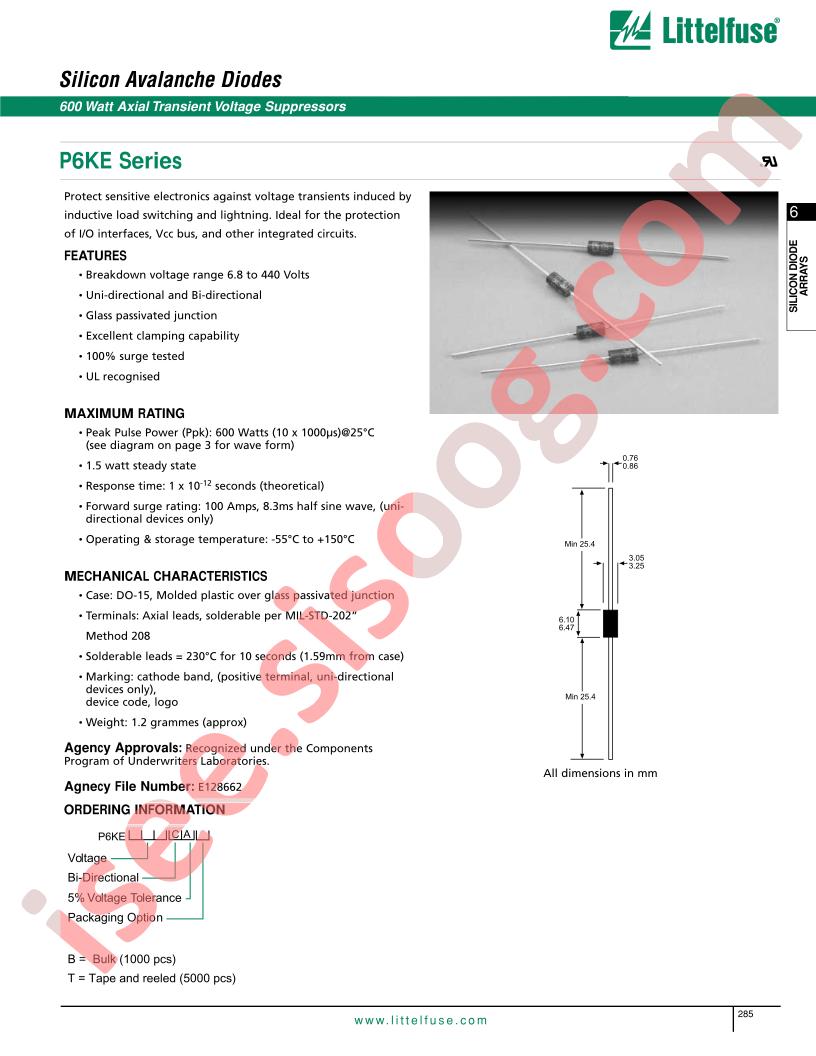 P6KE300CA