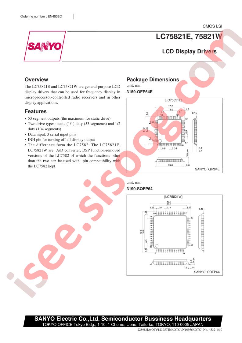 LC75821W