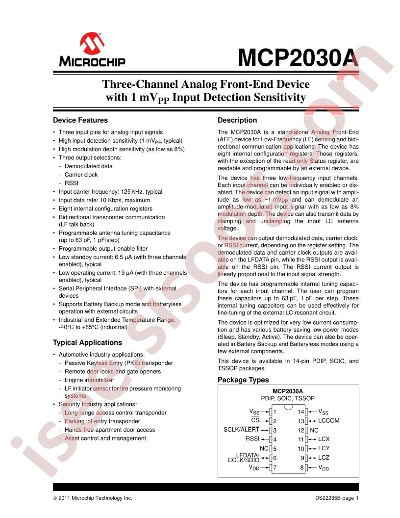 MCP2030A