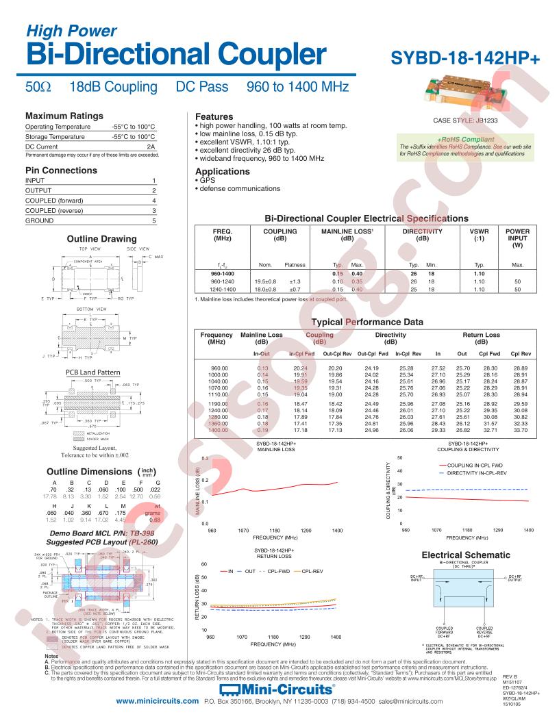 SYBD-18-142HP+