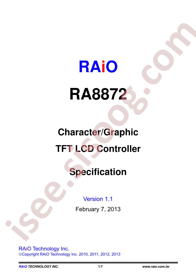 RA8872