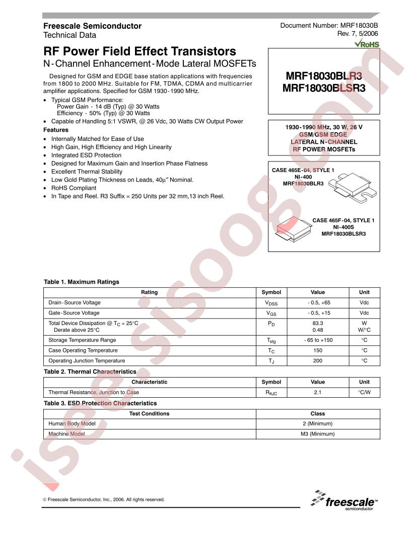 MRF18030BLSR3