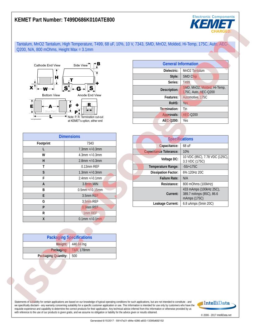 T499D686K010ATE800
