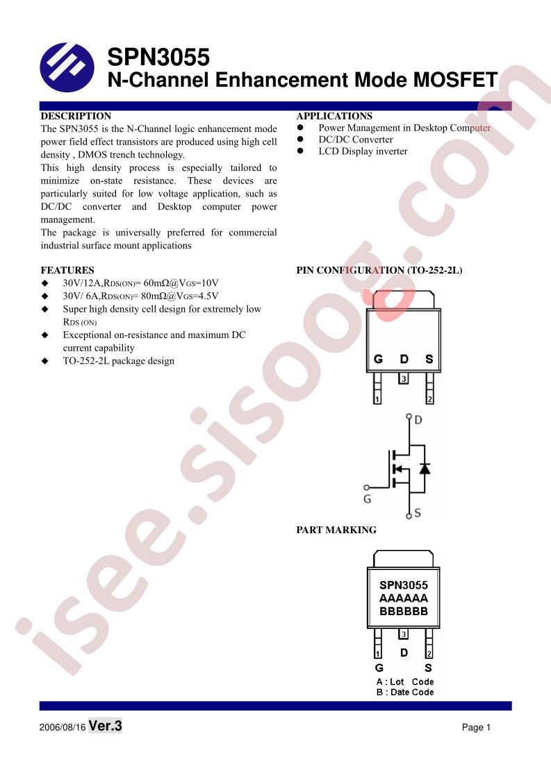 SPN3055T252RG