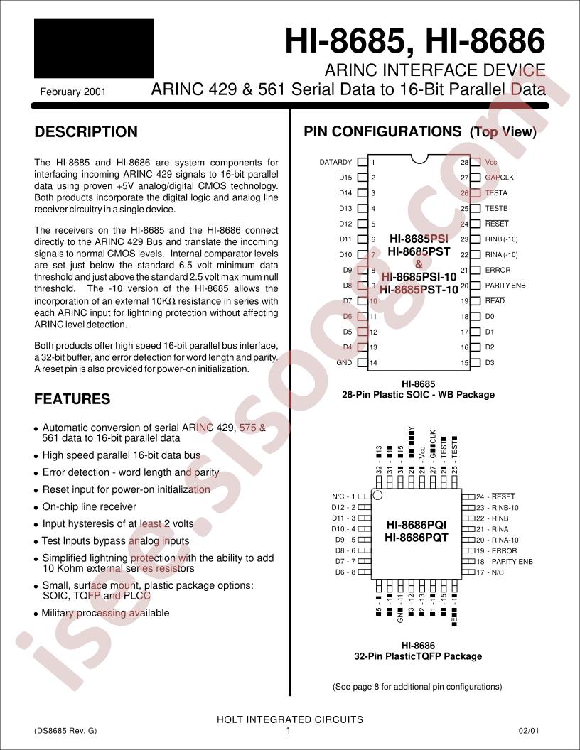 HI-8685PST-10