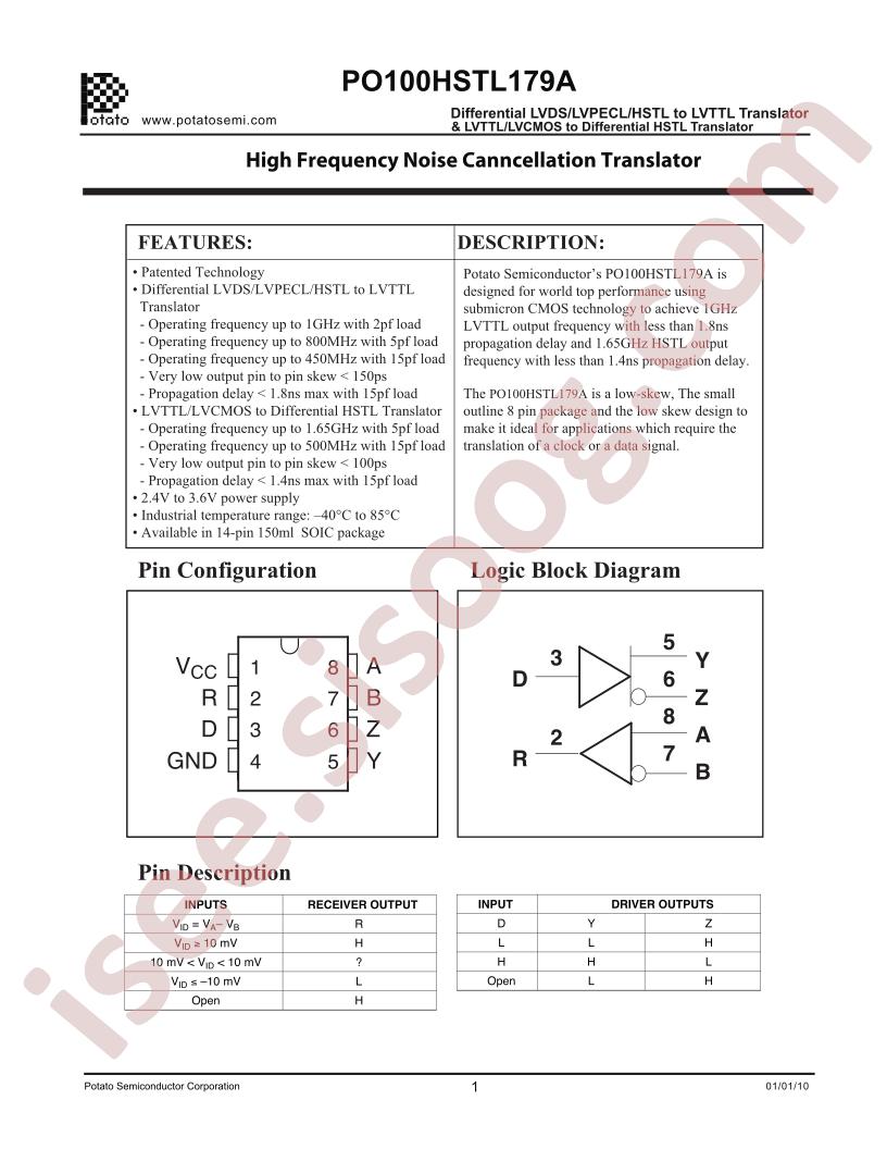 PO100HSTL179A