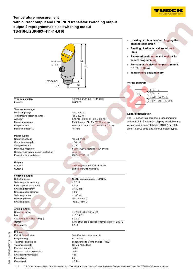 TS-516-LI2UPN8X-H1141