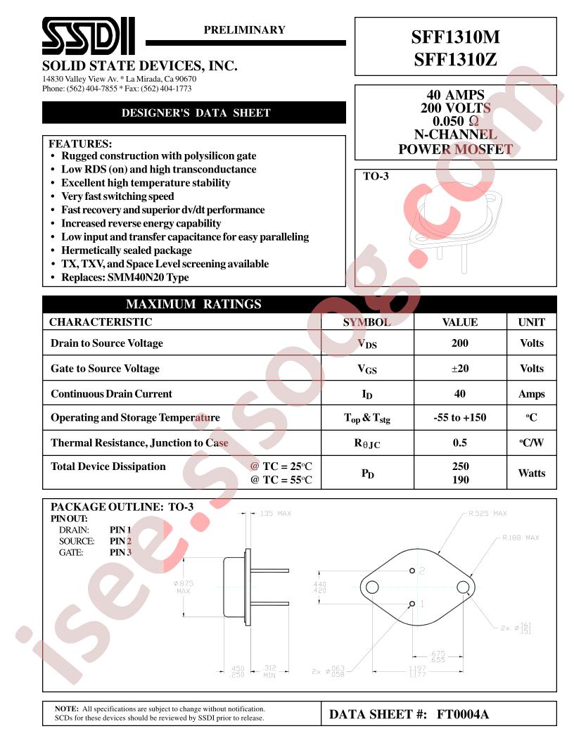 SFF1310M