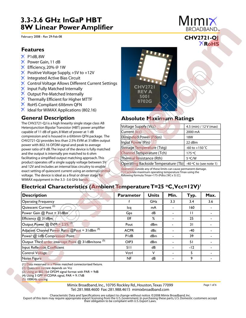 CHV2721-QJ-0G00