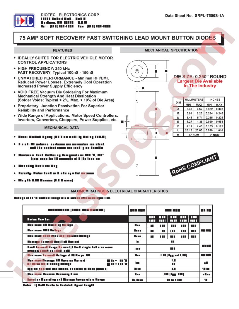 SRPL-7500S-1A