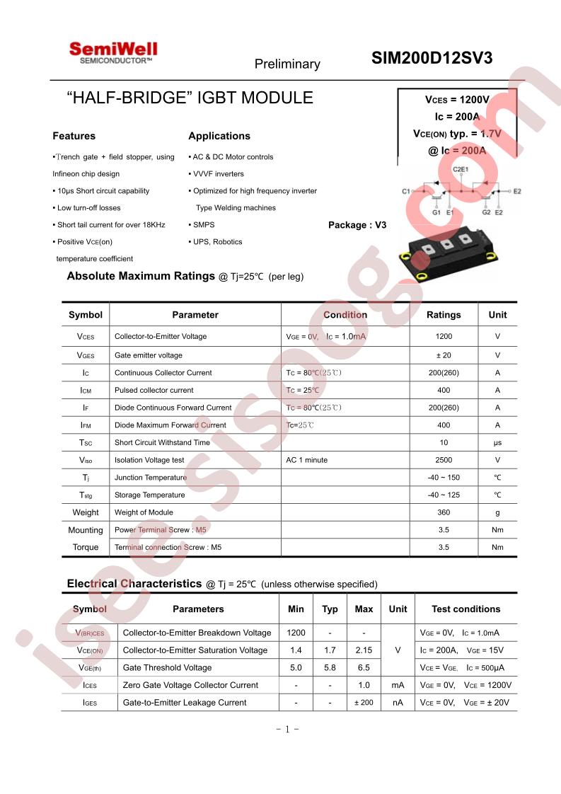 SIM200D12SV3