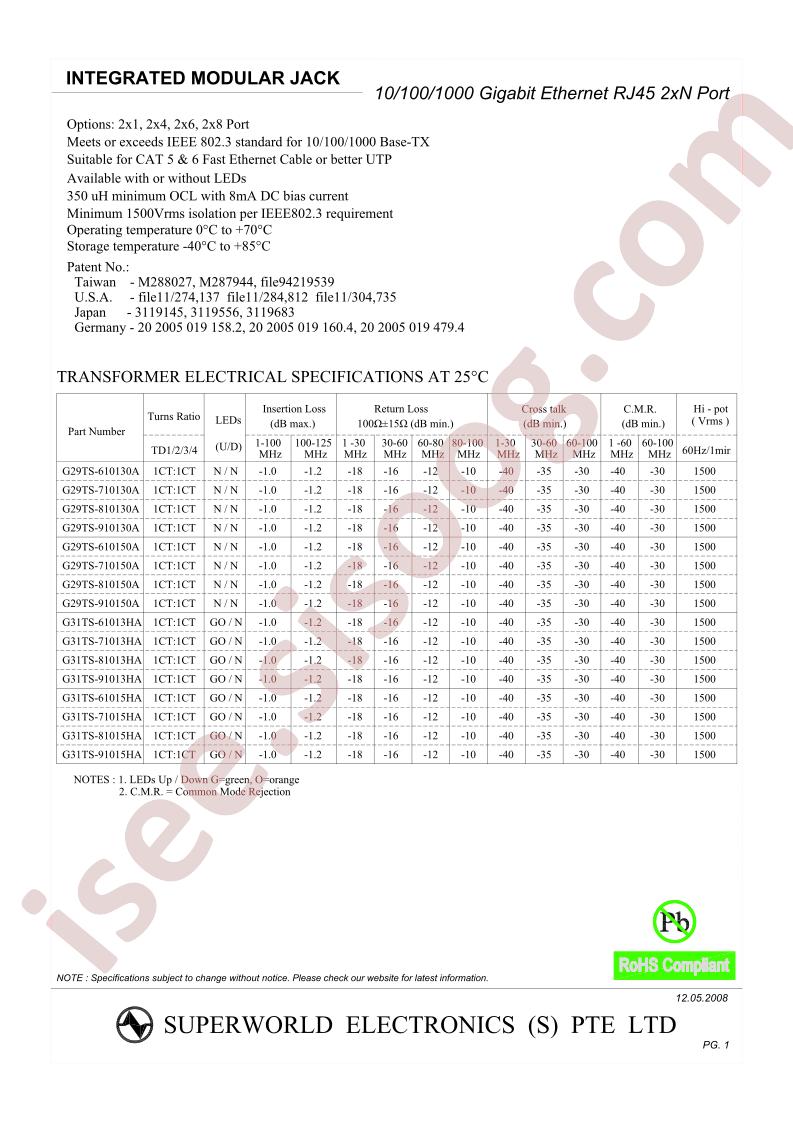 G29TS-610130A