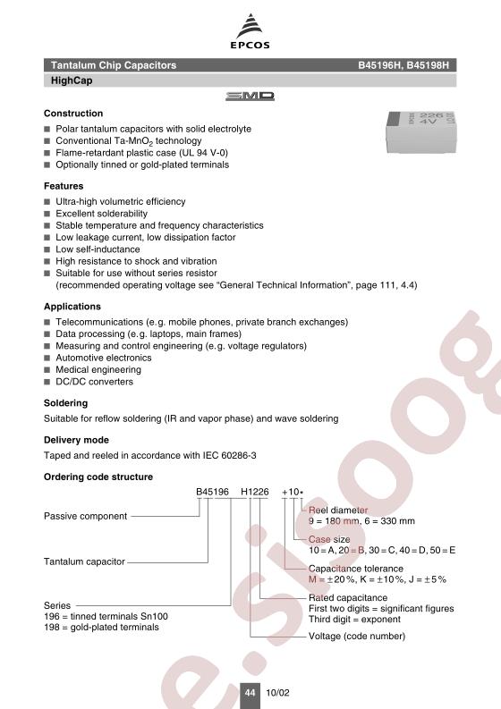 B45196H1226J206
