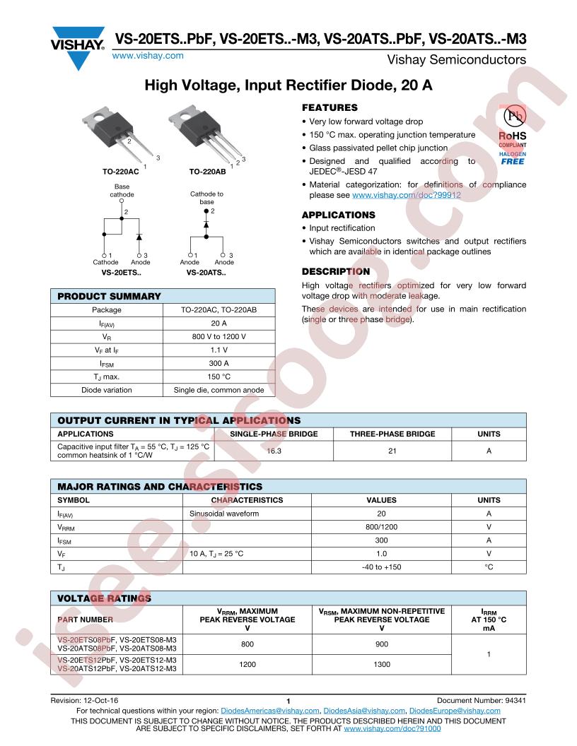 VS-20ETS12-M3