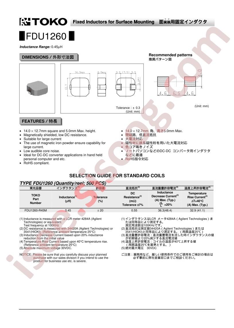 FDU1260-R45M