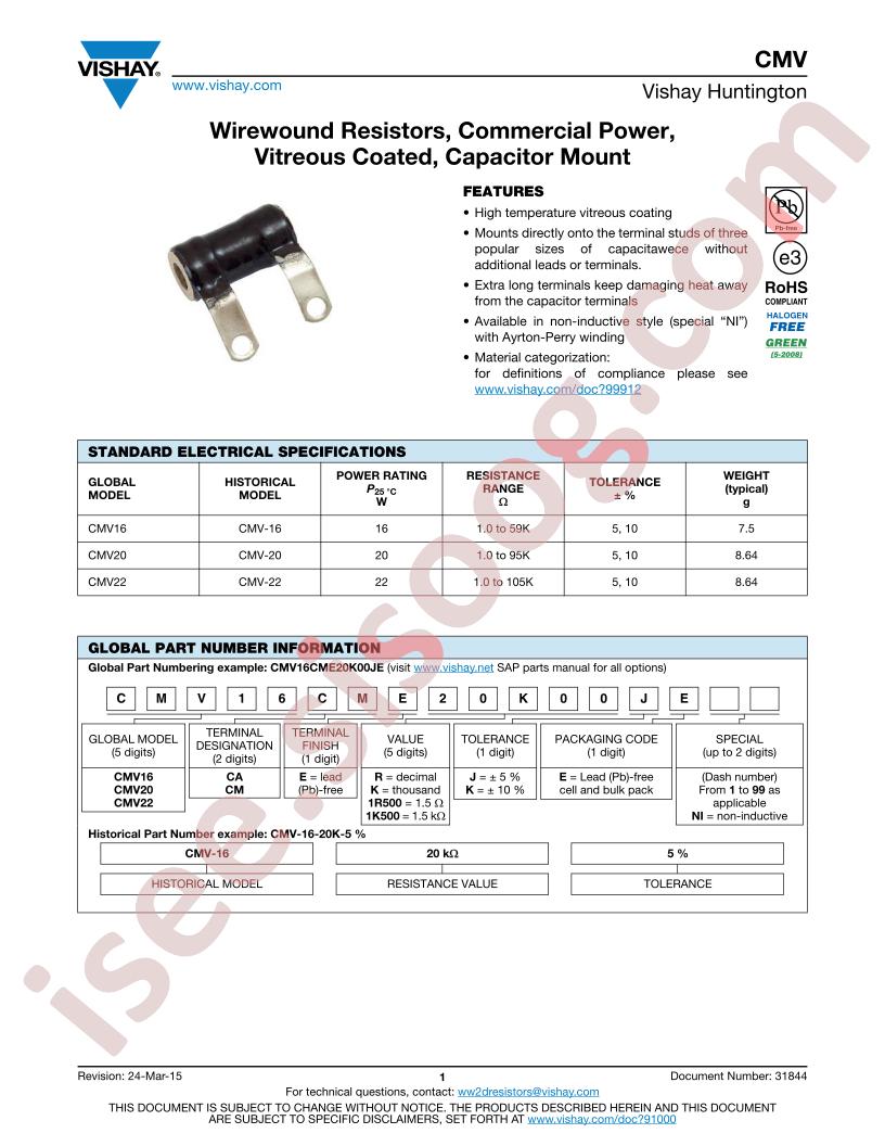 CMV20CME1K500JE97.98.99