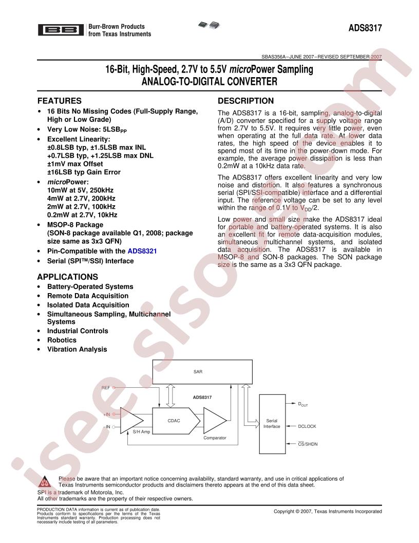 ADS8317IB3