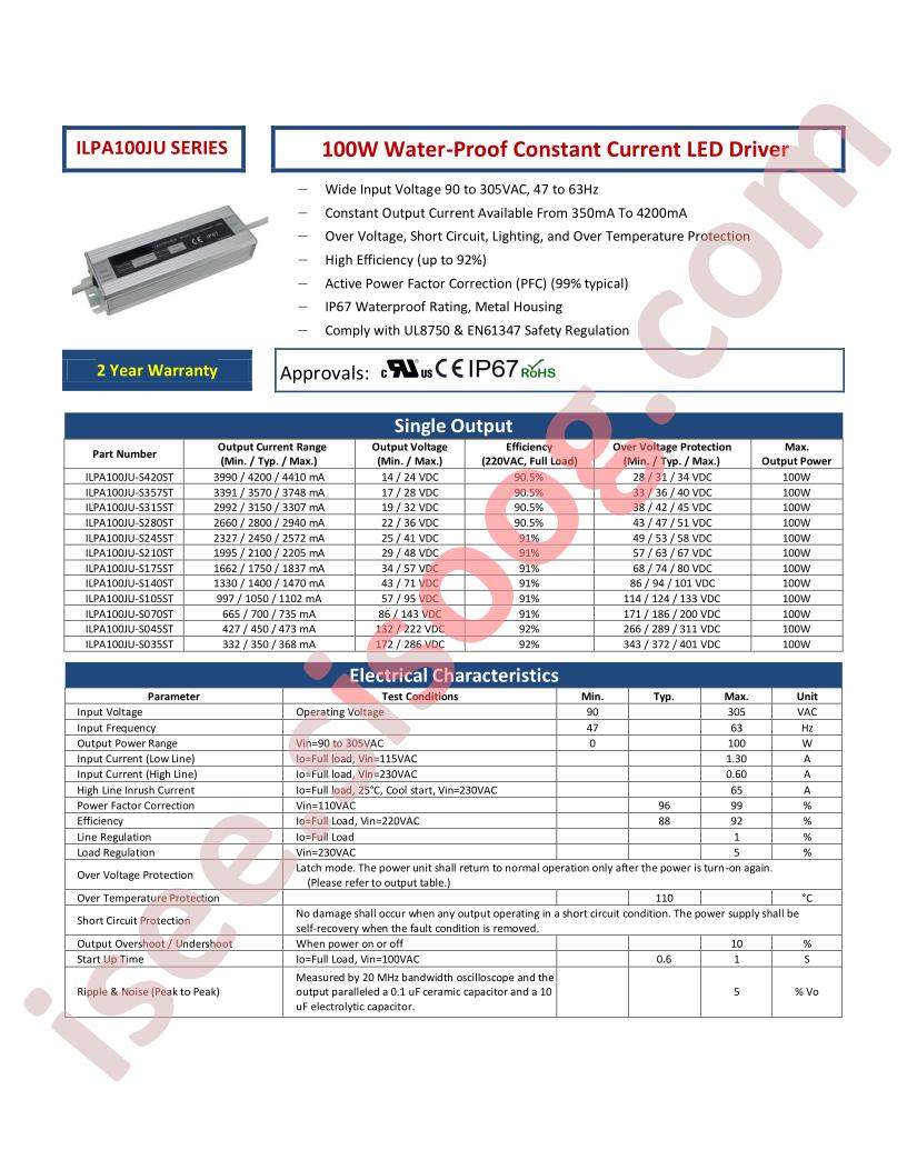 ILPA100JU-S105ST